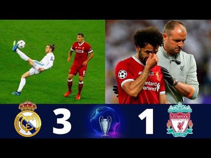 Real Madrid 3 X 1 Liverpool UCL Final -2018 | Extended Highlights & Goals