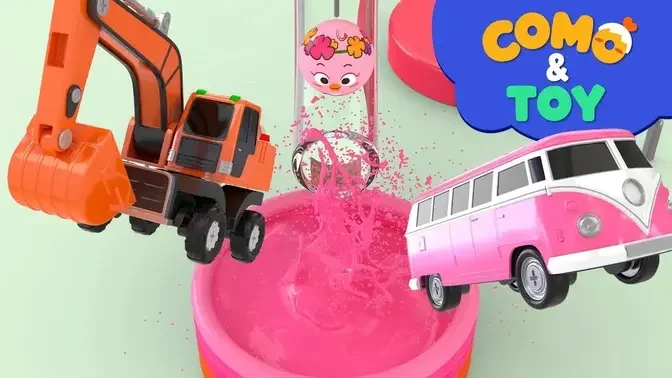 Como | Color paint mixing + More Episodes 13min | Cartoon video for kids | Como Kids TV