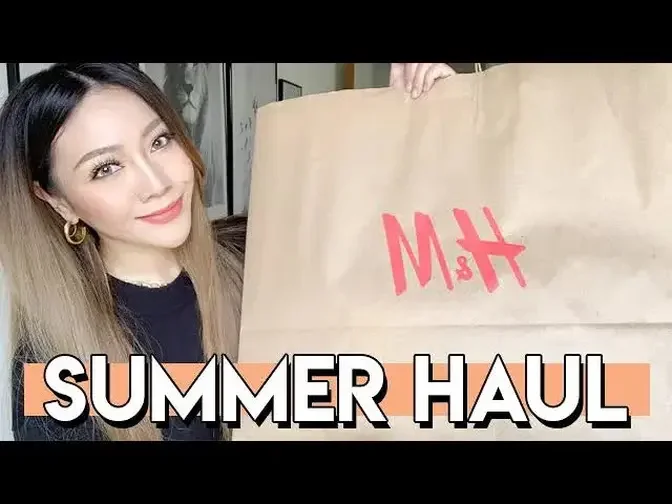 H&M SUMMER HAUL - TRY ON