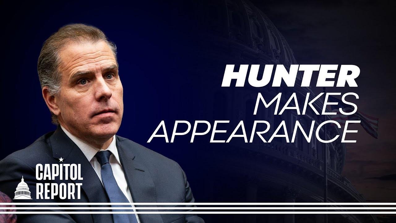 Hunter Biden Makes Unexpected Visit to Congressional Hearing Weighing ...