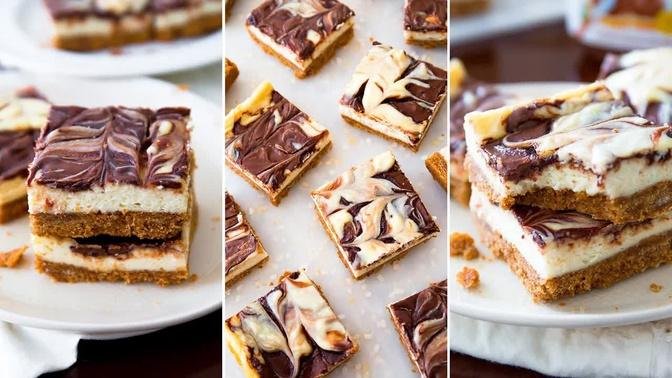 Nutella Swirl Cheesecake Bars | Sally's Baking Recipes