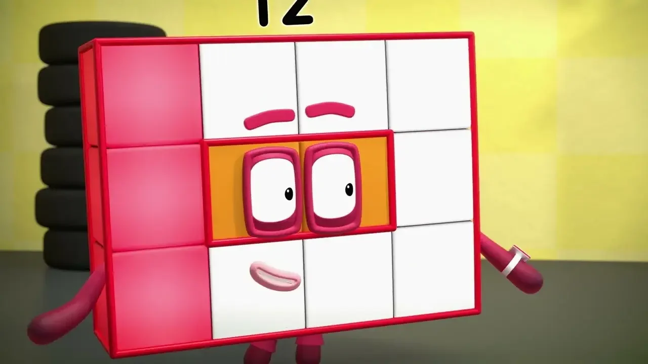 4.20 TEILEN UND FAHREN | Mathe für Kinder | @numberblocksdeutschOffizieller