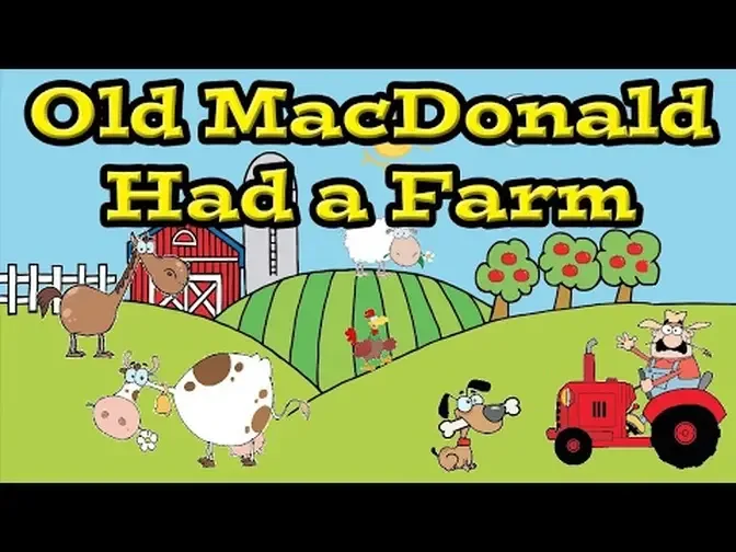 Old MacDonald Had a Farm Song! ｜ Learn Farm Animal Names and Sounds ｜ Kids  Learning