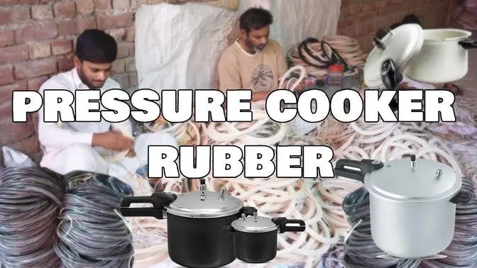 Pressure Cooker Rubber Manufactured process | Rubber and Gaskets Making.