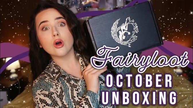 UNBOXING A HIGHLY ANTICIPATED RELEASE? ✨Fairyloot unboxing - October 2020 Wicked Hearts!