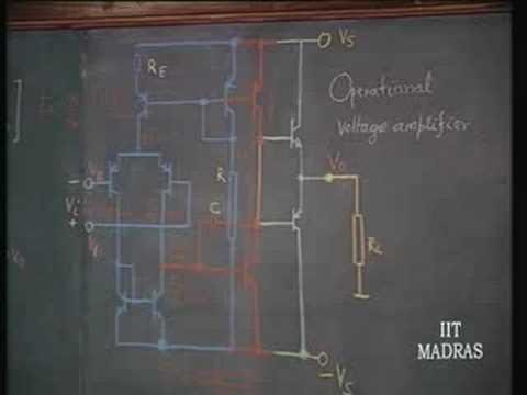 Lecture - 15 IC Operational Voltage Amplifier