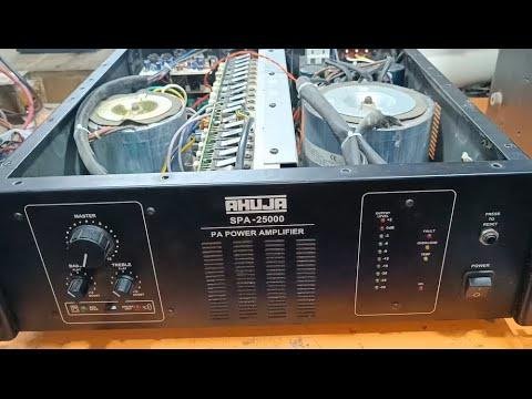 Ahuja amplifier repair