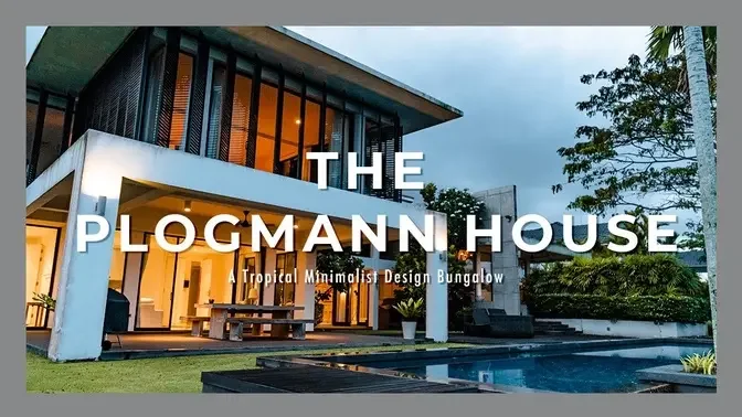 Tropical Minimalist Bungalow with Infinity Pool -The Plogmann House- Malaysia's Extraordinary Homes