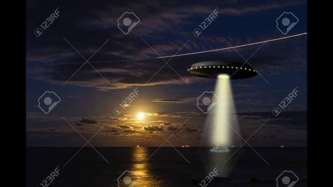 THE BOAT CREW AND THE UFO