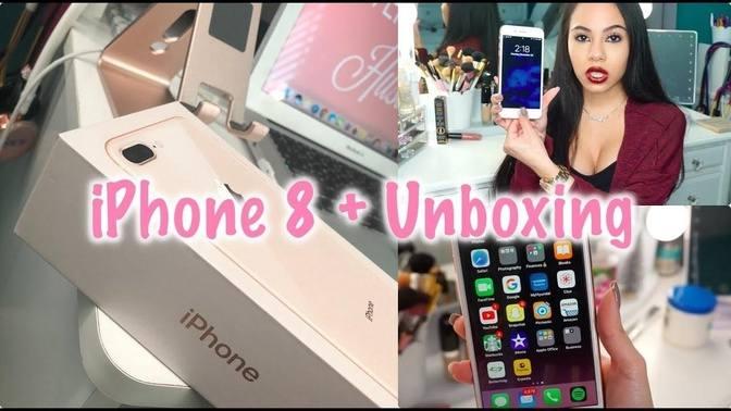 [16]-GOLD iPHONE 8 PLUS UNBOXING + WHAT'S ON MY iPHONE!.mp4