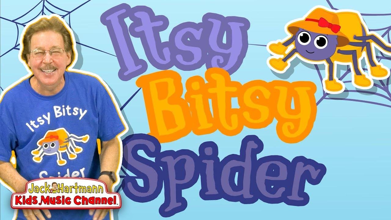 The Itsy Bitsy Spider! Jack Hartmann Videos Jack Hartmann Kids