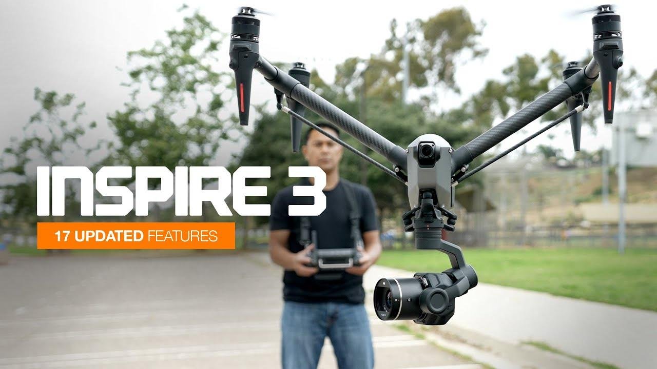 17 FEATURES OF THE DJI INSPIRE 3