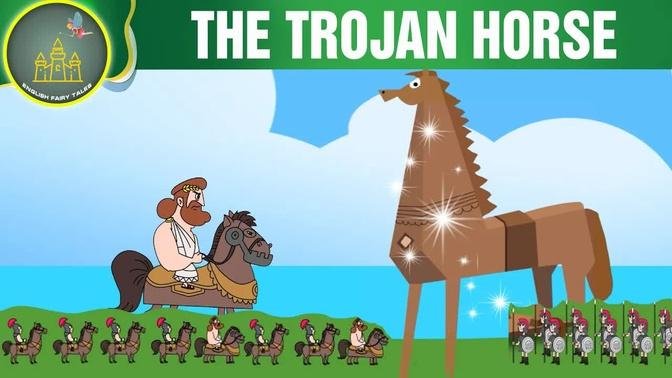 The Trojan Horse | Fairy Tales | Cartoons | English Fairy Tales