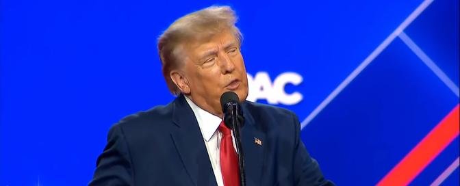 Trump delivers keynote address at CPAC