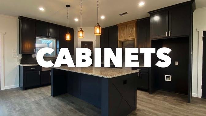 CABINETRY TOUR for 50x50 BARNDOMINIUM HOME | Texas Best Construction