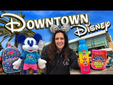 DOWNTOWN DISNEY UPDATE! + DL Hotel/Lounge, *New Food item*,2024 Merchandise Preview, Crowds & MORE!