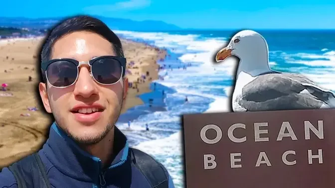 OCEAN BEACH San Francisco Walking Tour | Best San Francisco Beaches | San Francisco Things To Do