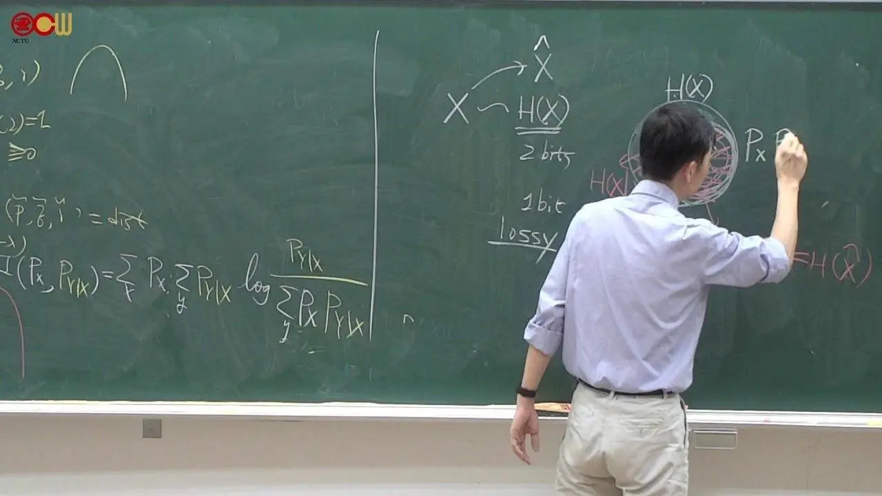 Lec11 消息理論 2.7 Convexity/concavity of information measures, 2.8 Fundamentals …