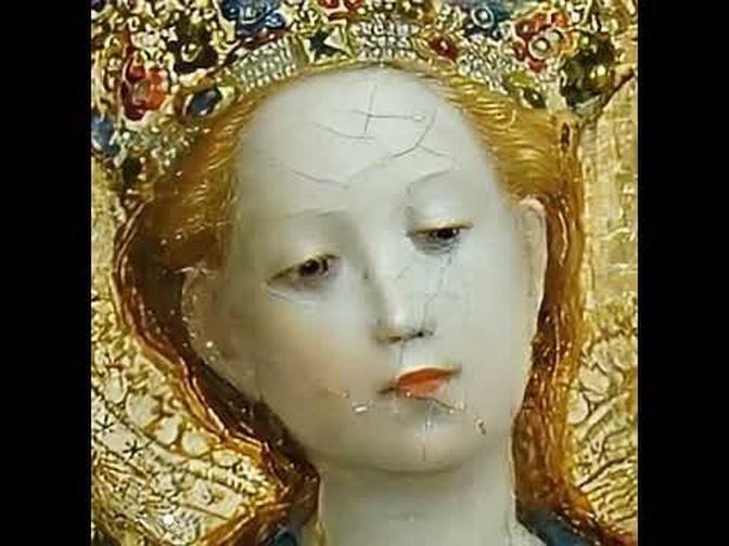 Stefan Lochner, Madonna im Rosenhag, c.1420 | Videos | Stefan Lochner ...