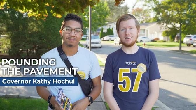 Pounding the Pavement | Kathy Hochul for Governor