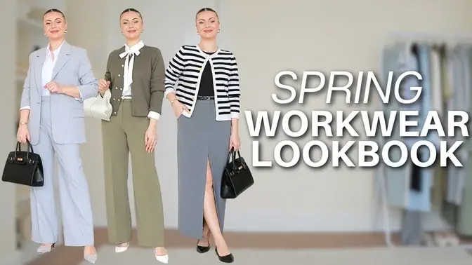 22 CLASSIC SPRING WORKWEAR OUTFITS 2024 (BQ)
