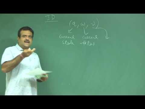 Lecture 49: Language accepted by PDA