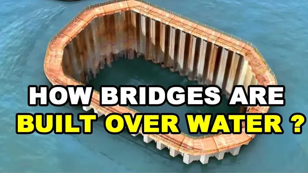 Bold And Unbelievable Idea, How Bridges Are Built Over Water ?