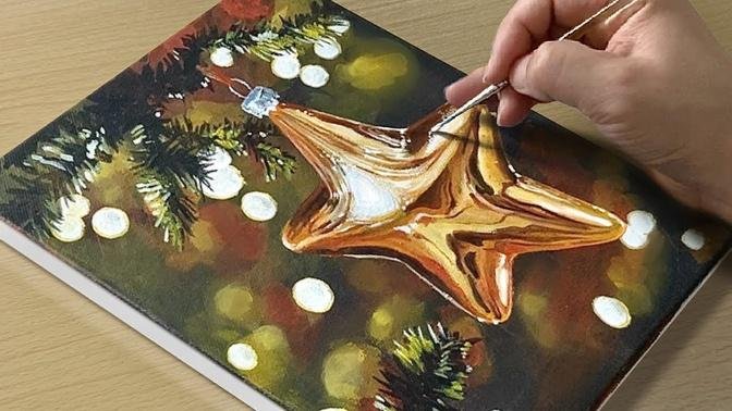 Christmas Painting _ Acrylic Painting