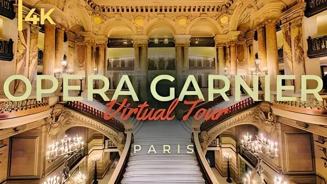 Opera Garnier 4K | Inside Paris Opéra
