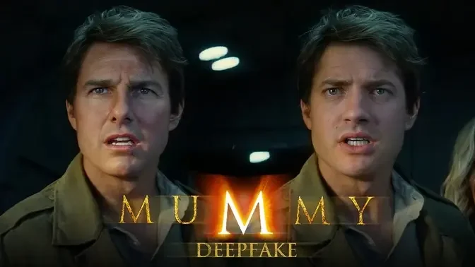 The Mummy Reboot but it's Brendan Fraser [DeepFake]