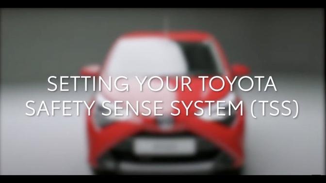 Toyota Aygo: How to set your Toyota Safety Sense System
