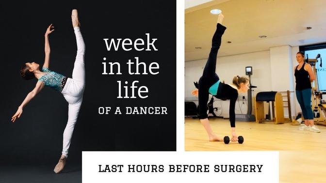 A week in the life of a professional ballet dancer: the road to recovery/episode 1
