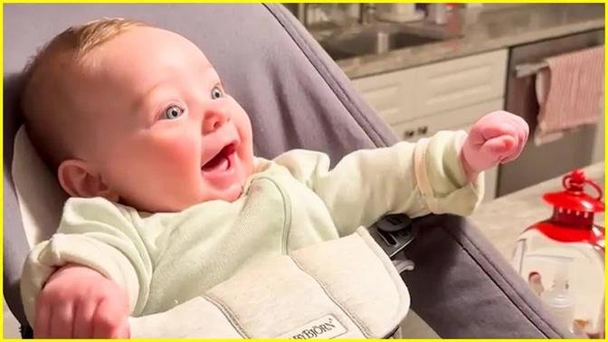 Funniest Baby Reactions Will Make You Laugh - Peachy Vines