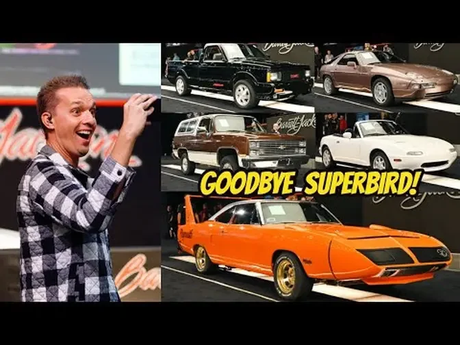 Selling my car collection at auction FOR A NEW WORLD RECORD (Superbird GONE)