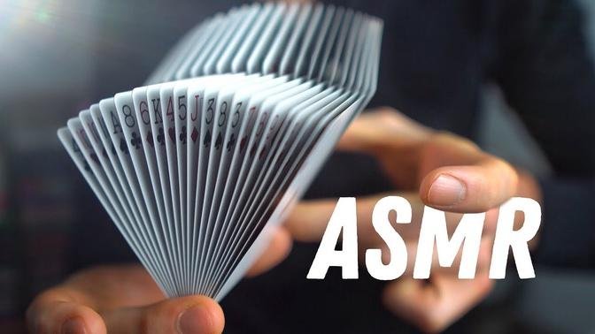 Cardistry ASMR: The soothing sounds of complex card-shuffling