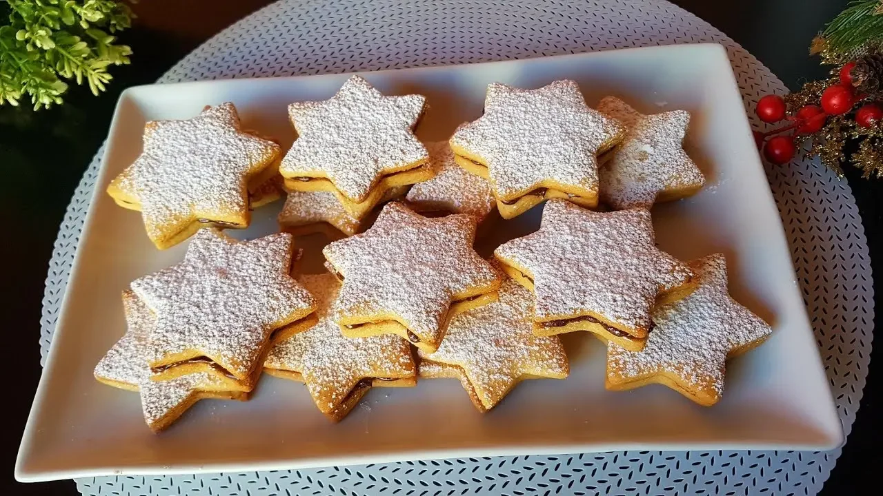 Questi biscotti si sciolgono in bocca, buoni e semplici, Biscotti facile senza burro #asmr