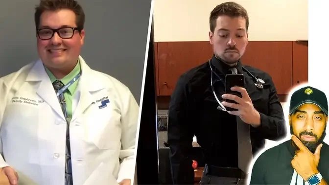 This Doctor lost 125 pounds doing the 16_8 intermittent fasting method!