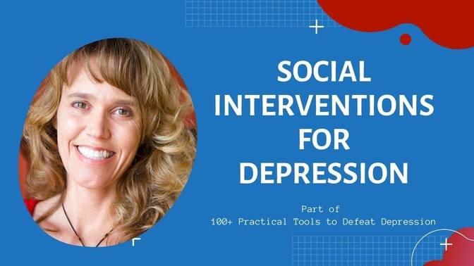 Social Interventions For Depression Treatment Cognitive Behavioral