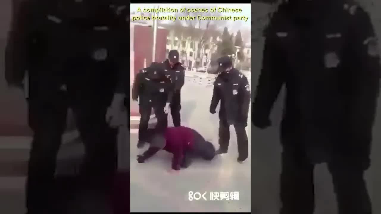 A Compilation Of Scenes Of Chinese Police Brutality Under Communist Party