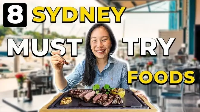 8 MUST EAT FOOD Before You Leave Sydney! (Sydney Australia Vlog)