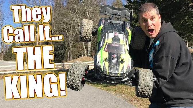 Can YOU Handle THE KING! Arrma Kraton 8S BLX 15th-Scale Electric Truggy Review RC Driver