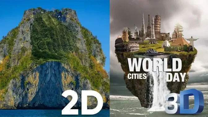 World cities day l Photoshop Compositing l manipulation photoshop tutorial in Hindi