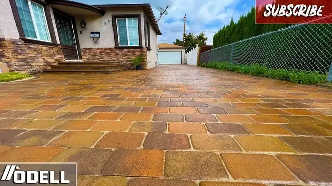MASSIVE Paver Driveway Install with Concrete Steps and Sealing Process!