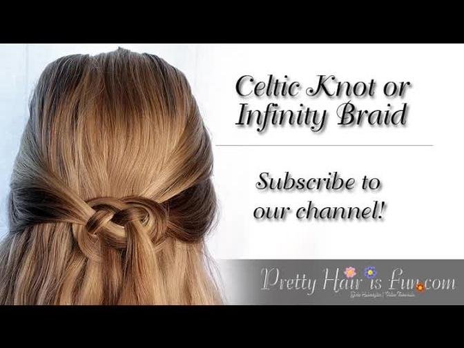 HOW TO DO A CELTIC KNOT IN YOUR HAIR 💞
