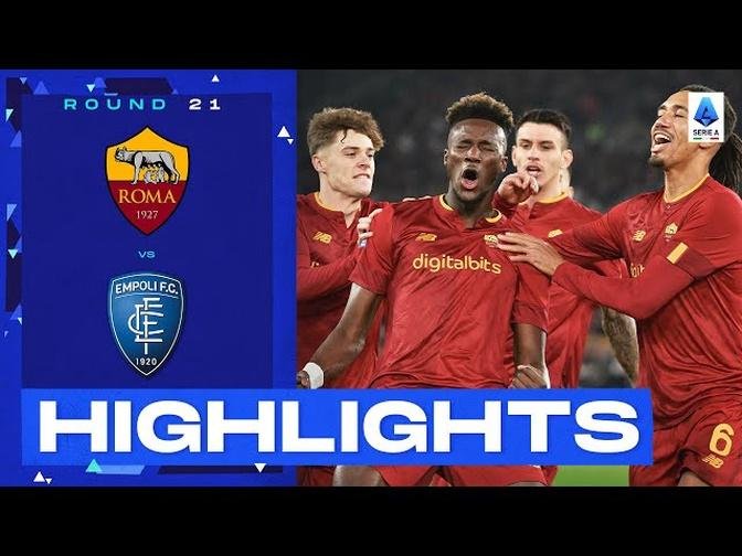(Seria A 2022/2023): Highlights Roma - Empoli