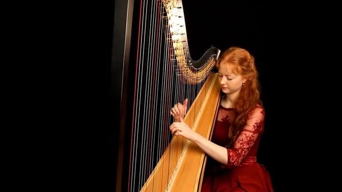 Prelude XII in f minor, J. S. Bach - by Inge van Grinsven on harp