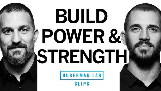 How to Build Muscular Strength & Power | Dr. Andy Galpin & Dr. Andrew ...