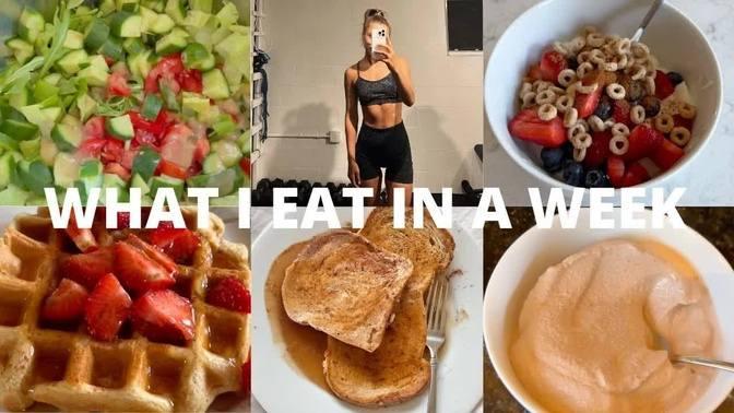 WHAT I EAT IN A WEEK: my top 5 recipe staples