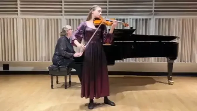 Violin Recital of 14 years old Karolina Protsenko - Cadenza Mendelssohn Violin Concerto