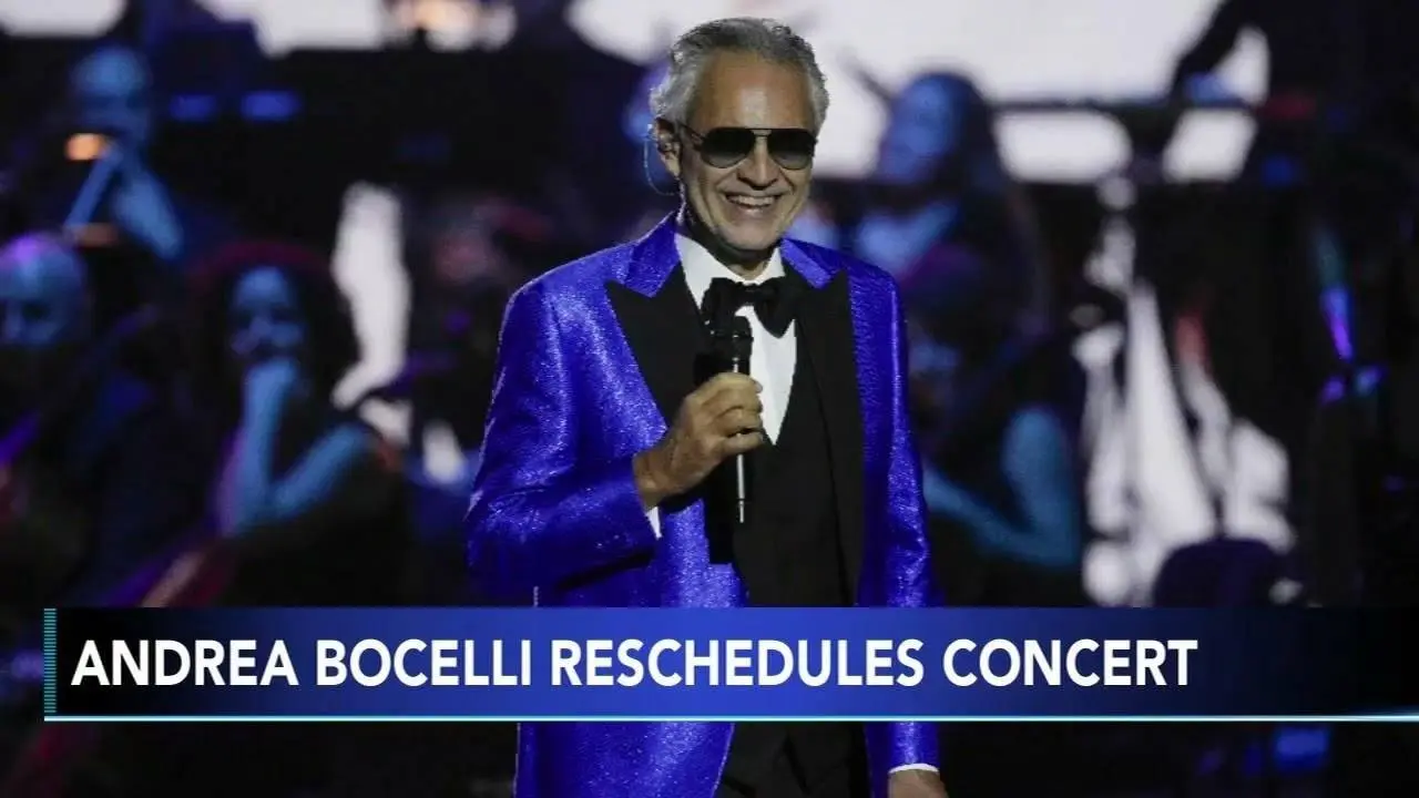 Andrea Bocelli reschedules Philadelphia show due to health issues